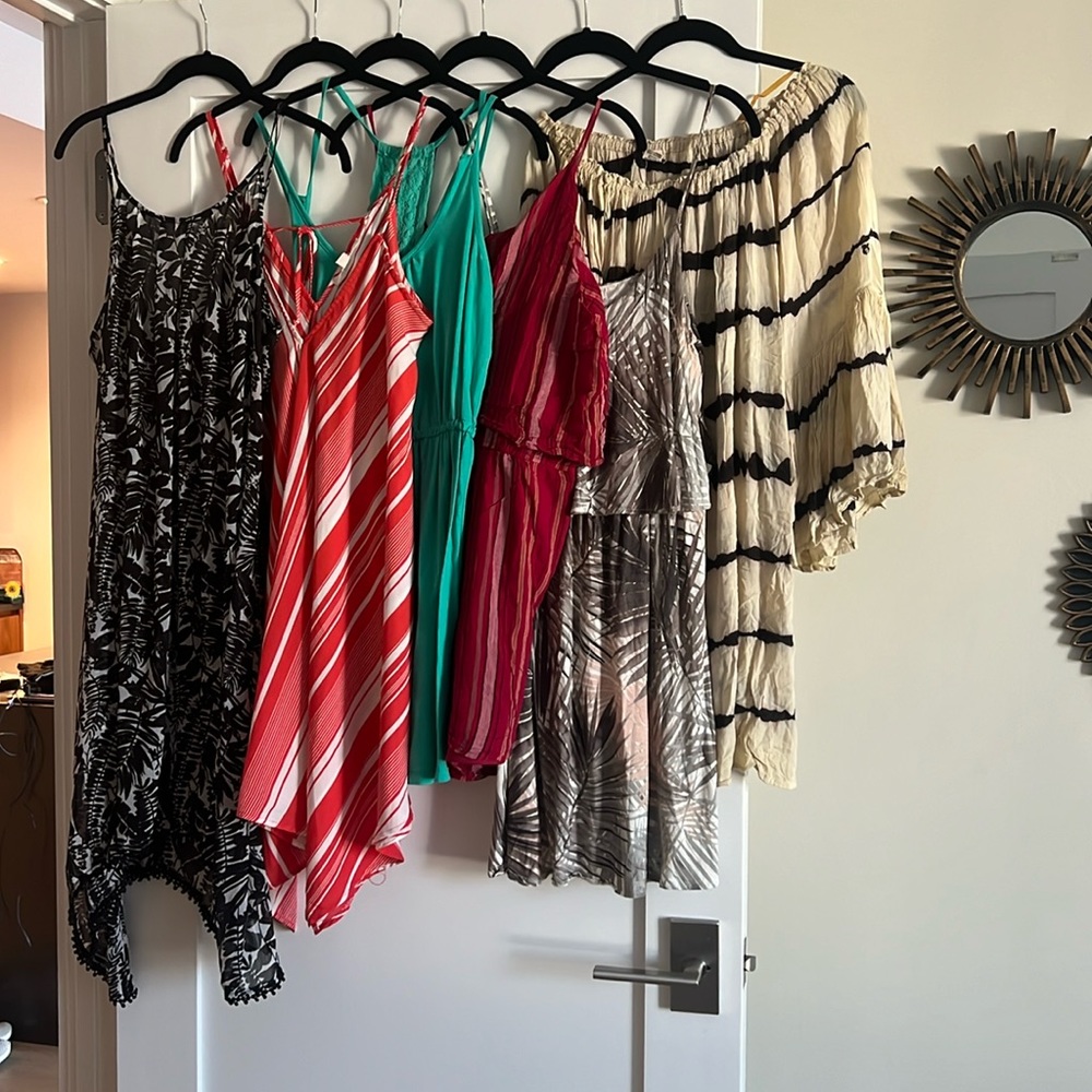 Beach cover ups/dresses